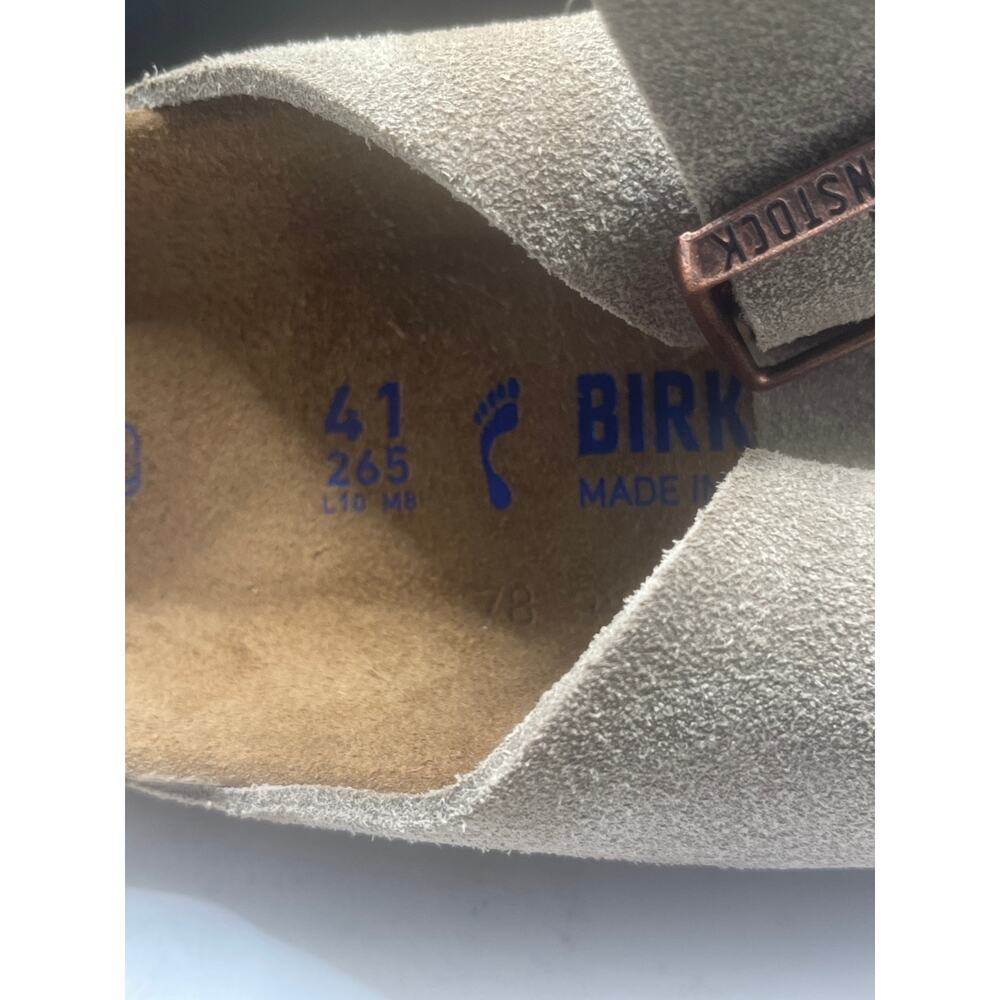Birkenstock Women's Arizona Suede Sandals Size 41EU - Picture 8 of 9